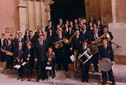 La banda de música La Prosperidad de Maluenda en el año 2001 el Pilar
